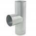 5" Galvanized Flue Tee, 24" Length, 26 GA..