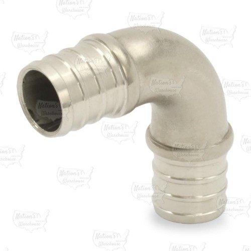 3/4" PEX x 3/4" PEX 304 St. Steel Elbow (Lead-Free)..