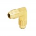 1/4" Flare Brass 90° Elbow