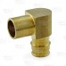 3/4” PEX-A x 3/4” Male Sweat Expansion Elbow, Lead-Free