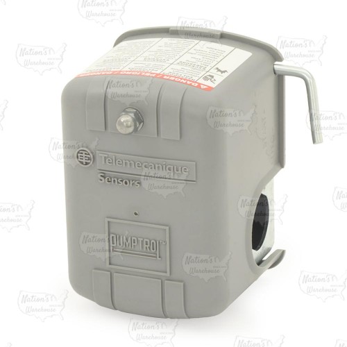 Water Pump Pressure Switch w/ LPCO, 40-60 psi, 1/4" FPT, Standard Duty..