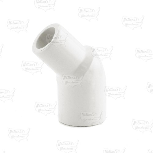 3/4" PVC (Sch. 40) 45° Street Elbow