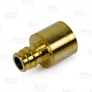 1/2" PEX x 3/4" Male Sweat F1960 Adapter, LF Brass