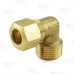 3/8" OD x 3/8" MIP Threaded Compression Elbow, Lead-Free