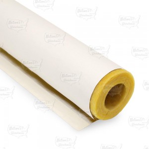 2-1/8" ID (2" CTS) x 1" Wall, Micro-Lok High Performance Fiberglass Pipe Insulation, 3ft