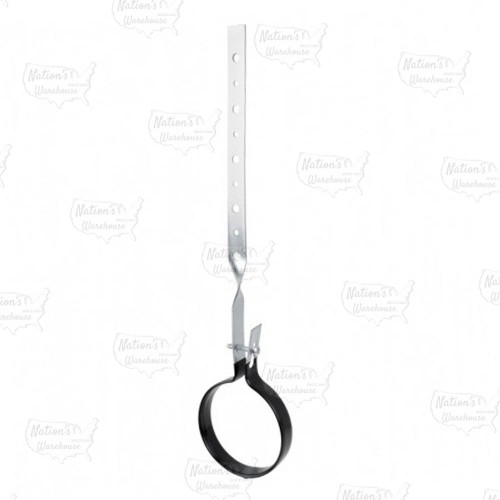 Plastic Coated Metal Suspention DWV Hanger for 3" PVC/ABS Pipe