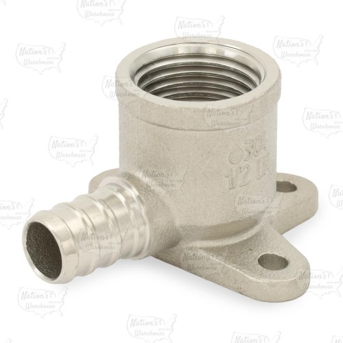 1/2" PEX x 1/2" FPT 304 St. Steel Drop Ear Elbow (Lead-Free)..
