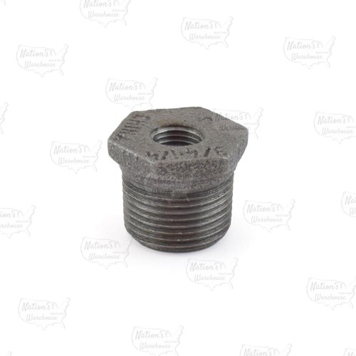 3/4" x 1/4" Black Bushing (Imported)