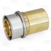 1" PEX Press x 1" Copper Fitting Adapter, Lead-Free Bronze