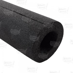 (Box of 9) 2-1/8" ID x 1" Wall Semi-Slit Pipe Insulation, 6ft (54ft total)..