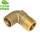 1/2” Sweat x 1/2” MPT Cast Brass Elbow, Lead-Free