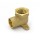 1/2” FPT x 1/2” Sweat Cast Brass Drop Ear Elbow, Lead-Free