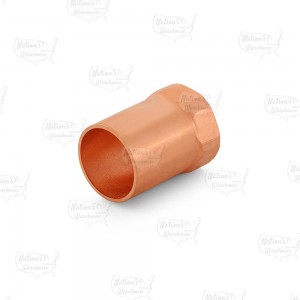 3/4" Copper x 1/2" Female Threaded Adapter