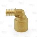 1/2" PEX x 3/4" Copper Pipe Elbow (Lead-Free)