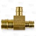 3/4" x 1/2" x 1/2" Expansion PEX Tee, LF Brass