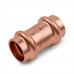 1/2" Press Copper Coupling, Imported