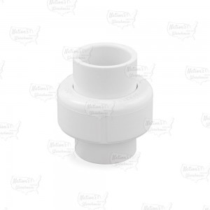 3/4" PVC (Sch. 40) Socket Union w/ EPDM O-ring