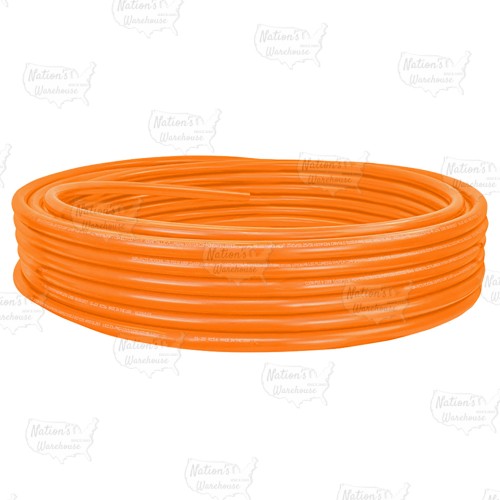 1" x 100ft PowerPEX Oxygen Barrier PEX-B Tubing, Orange (Expandable, F1960 compliant)