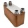 70-Plate, 5" x 12" Brazed Plate Heat Exchanger with 1-1/4" MNPT Ports