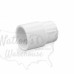 1/2" Barbed Insert x 3/4" Female NPT Threaded PVC Reducing Adapter, Sch 40, Gray