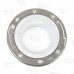 3" Hub x 4" Inside Fit, Fast Set PVC Closet Flange w/ St. Steel Ring