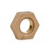 1/8" FPT Brass Locknut, Lead-Free