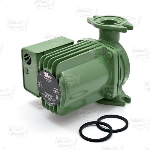 Taco 0013-F3 Circulator Pump, 1/6 HP, 115V