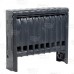 10-Section, 5" x 20" Cast Iron Radiator, Free-Standing, Ray style