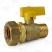 3/4" MIP x 3/4" ProFlex CSST Gas Ball Valve