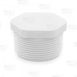 1-1/2" PVC (Sch. 40) Threaded Plug (MIP)