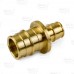 3/4" x 1/2" Expansion PEX Reducing Coupling, LF Brass