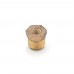 1/4" MPT x 1/8" FPT Brass Bushing, Lead-Free