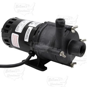 Magnetic Drive Pump for Highly Corrosive, 1/30HP, 115V