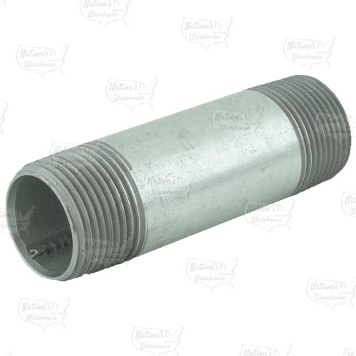 1” x 4” Galvanized Steel Pipe Nipple