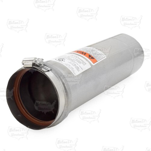 3" x 1ft Z-Vent Single Wall Pipe