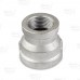 1" x 3/4" 304 Stainless Steel Reducing Coupling, FNPT threaded