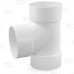 8" PVC DWV Sanitary Tee