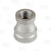 1/2" x 3/8" 304 Stainless Steel Reducing Coupling, FNPT threaded