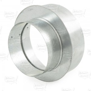 7" x 5" Galvanized Reducer/Increaser, 26 GA..