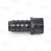 3/4" Barbed Insert x 1/2" Female NPT Threaded PVC Reducing Adapter, Sch 40, Gray