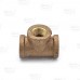 1/4" FPT Brass Tee, Lead-Free