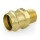 1" Press x 3/4" Male Threaded Adapter, Lead-Free Brass