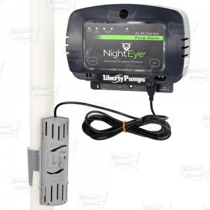 NightEye Wireless Indoor High Water Alarm w/ Compact Snap-On Switch, 10ft cord, 115V (Sump Only)