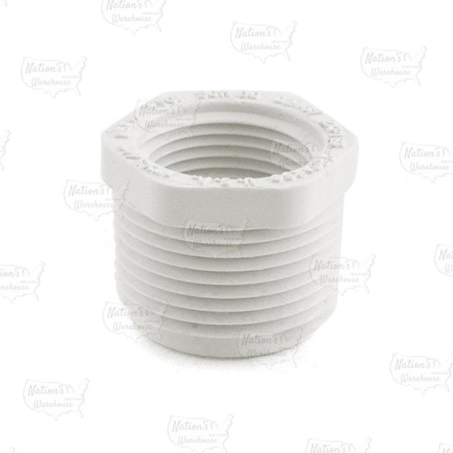 1" x 3/4" PVC (Sch. 40) MIP x FIP Bushing