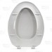 Bemis 170 (White) Economy Plastic Elongated Toilet Seat