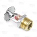 TY-B Upright Fire Sprinkler Head, Standard Response, K=5.6, Chrome Plated Brass, 155°F, 1/2" NPT