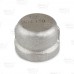 1/2" 304 Stainless Steel Cap, FNPT threaded