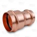 2" x 1-1/2" Press Copper Reducing Coupling, Imported