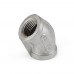 1/2" 304 Stainless Steel 45° Elbow, FNPT threaded