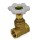 1/2" Threaded Gate Valve (Lead-Free)